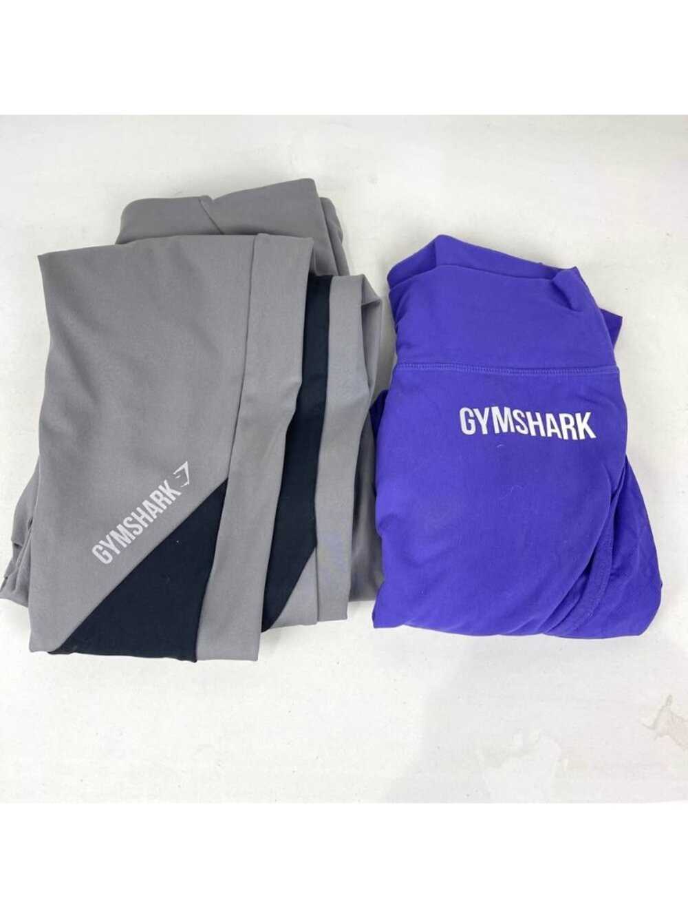 Gymshark Women’s Workout Leggings Lot of 2 Gray Purple Size XS High Waist Pants